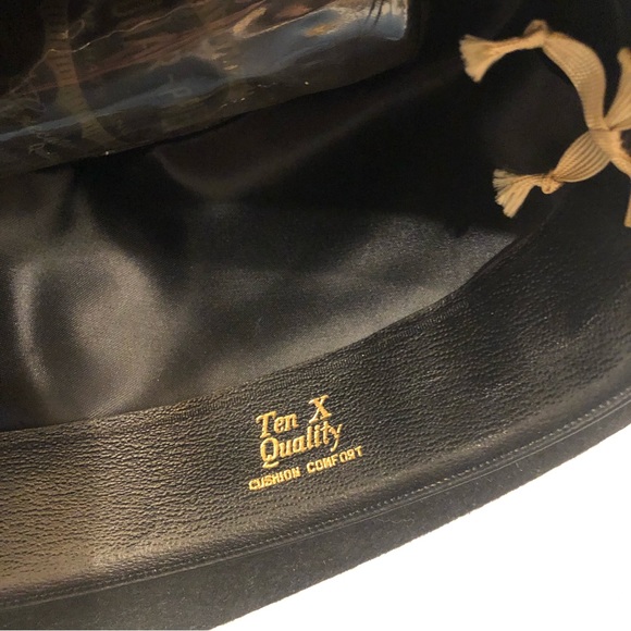 Bonar Phelps black men’s dress hat fedora 10x short brim gray feather elk red - Picture 5 of 14